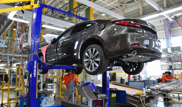 На производственной площадке MAZDA SOLLERS во Владивостоке стартовало серийное производство новой Mazda6