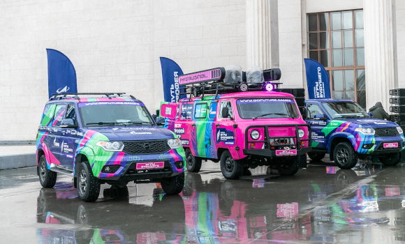Автомобили группы СОЛЛЕРС доставят Трофей «Игр Будущего» на космодром Байконур 