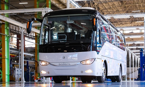  В России стартовали продажи автобусов Sollers SA6 