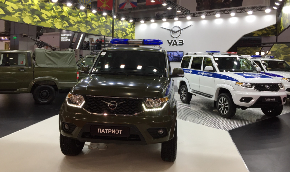 УАЗ представил новые спецавтомобили на Международном военно-техническом форуме «АРМИЯ-2017»