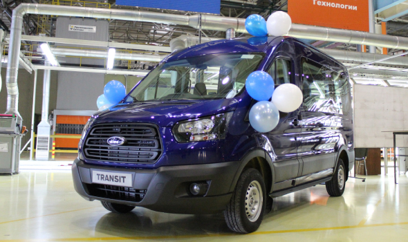Ford Sollers Elabuga Releases Jubilee 80,000th Ford Transit