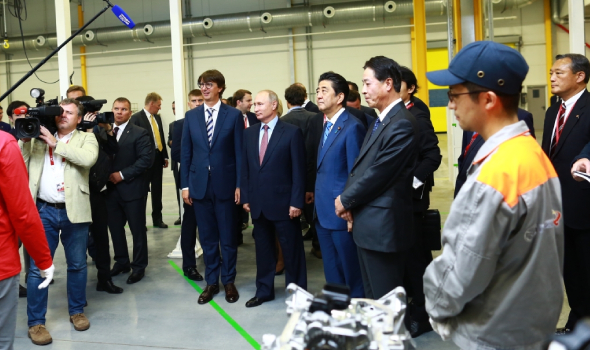 Состоялось открытие нового завода по производству двигателей Mazda во Владивостоке